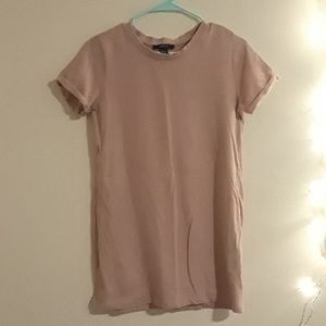 Nude Pink Forever 21 Tshirt Dress